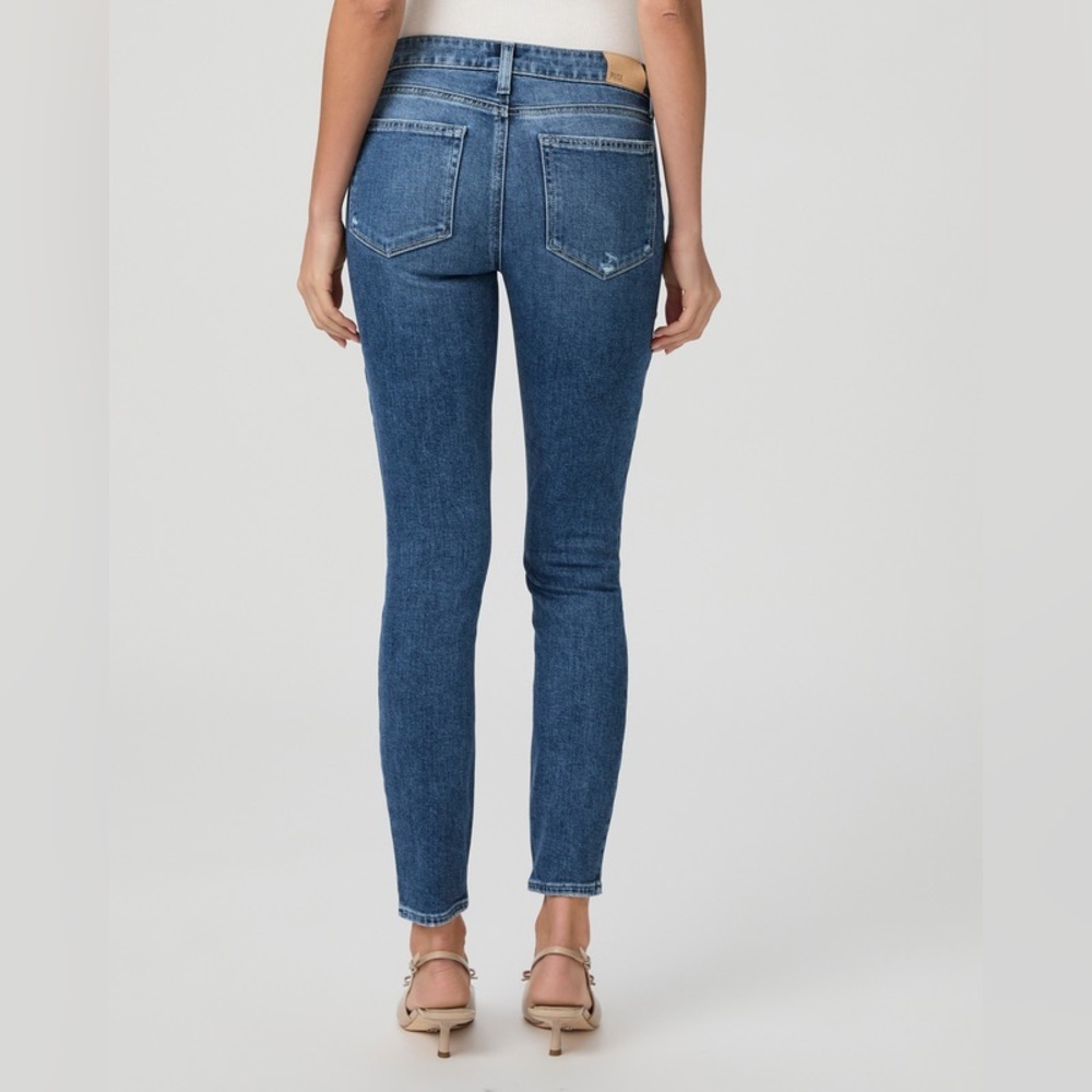PAIGE Denim Verdugo Ankle Skinny Jeans Classic‎ Denim - Picture 2 of 7